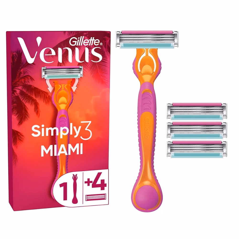 Gillette Simply Venus Hybrid 3+1 2