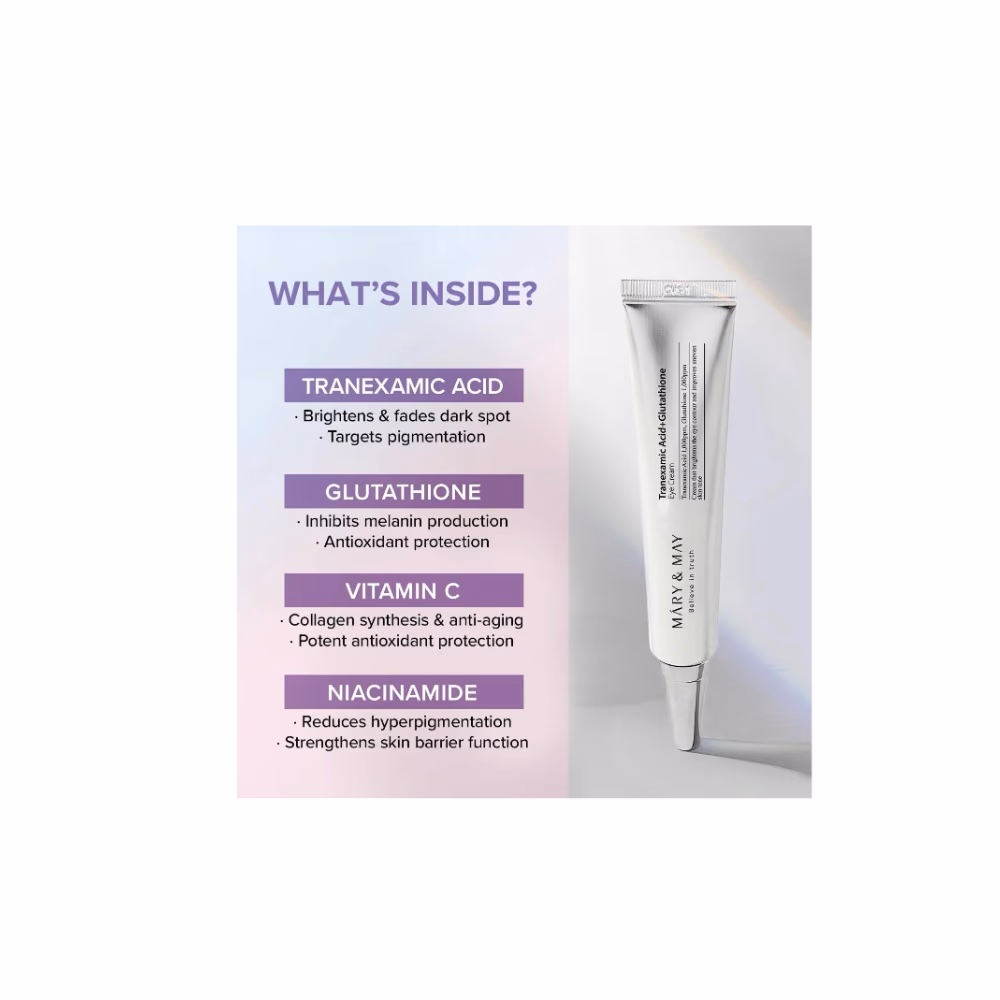 Mary & May Tranexamic Acid + Glutathione Eye Cream 30g 2