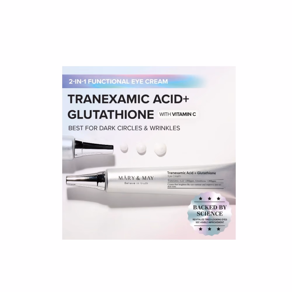 Mary & May Tranexamic Acid + Glutathione Eye Cream 30g 4