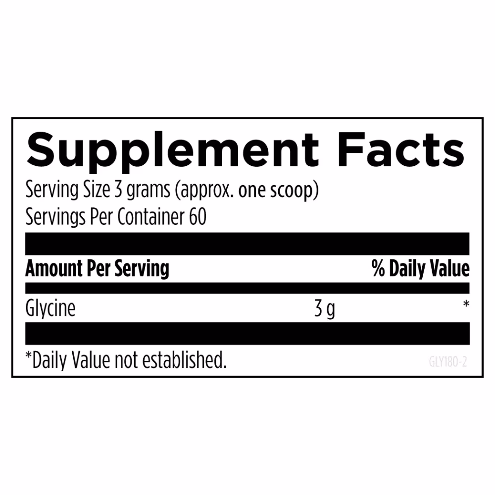 Designs for Health Glycine Powder 180gm 2