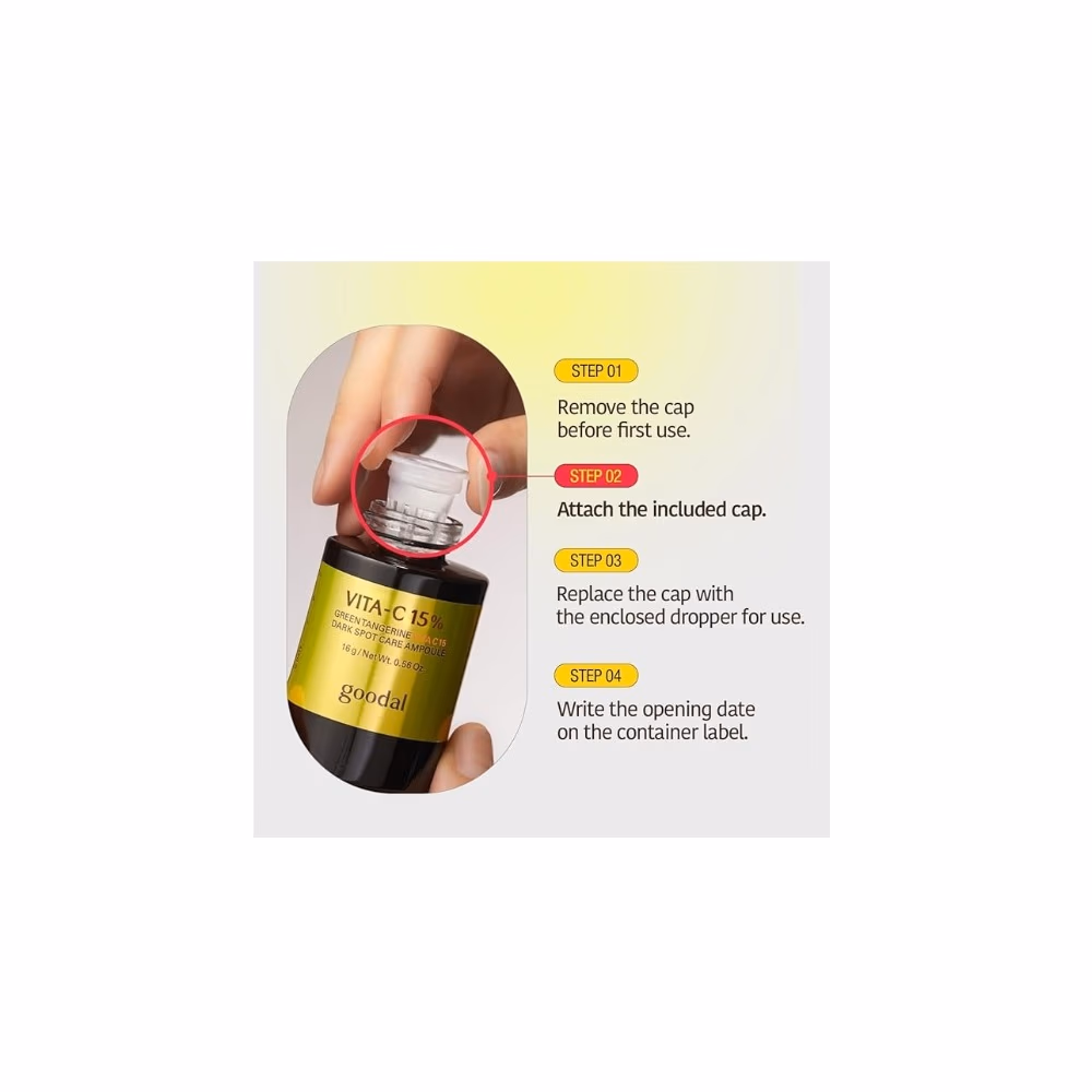 Goodal Vitamin C 15% Dark Spot Care Ampoule 16g 4