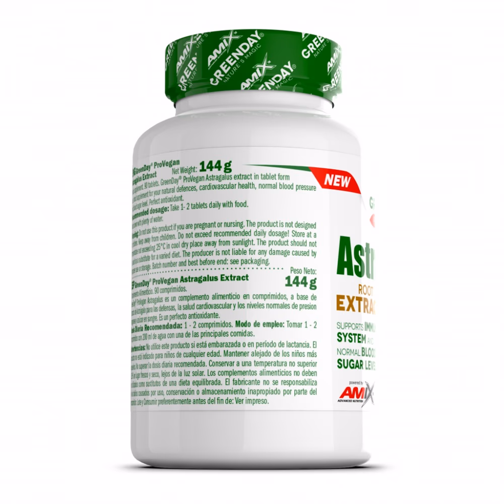 Amix GreenDay Astragalus Extract 1000mg 90 Tablets 3