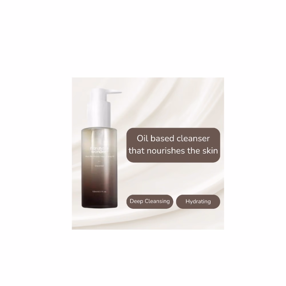 Haruharu Wonder Black Rice Moisture Deep Cleansing Oil 150ml 3