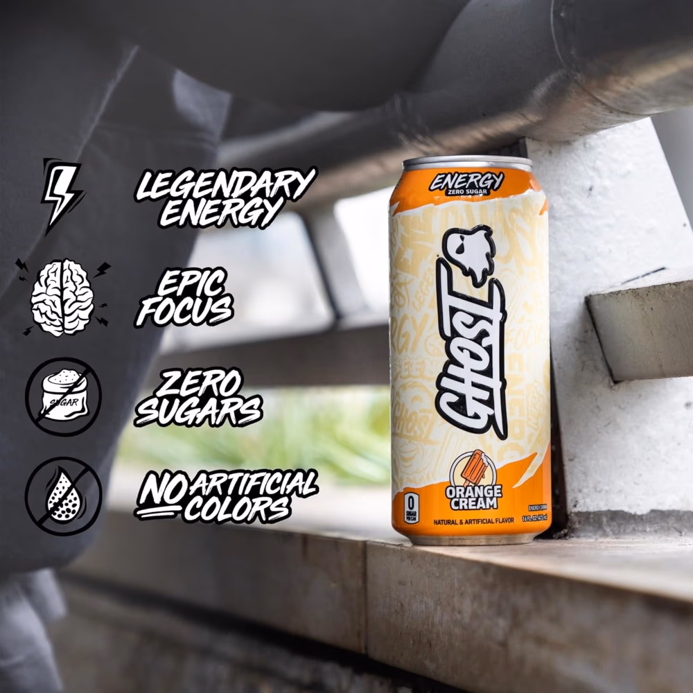 Ghost Energy RTD Orange Cream 473ML 3