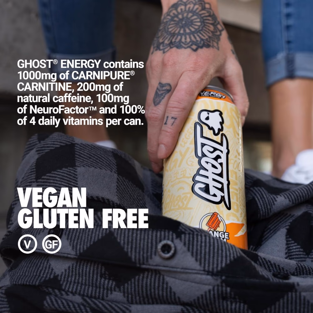 Ghost Energy RTD Orange Cream 473ML 4