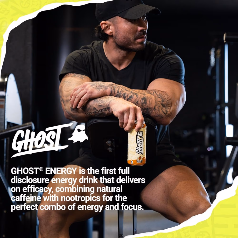 Ghost Energy RTD Orange Cream 473ML 5