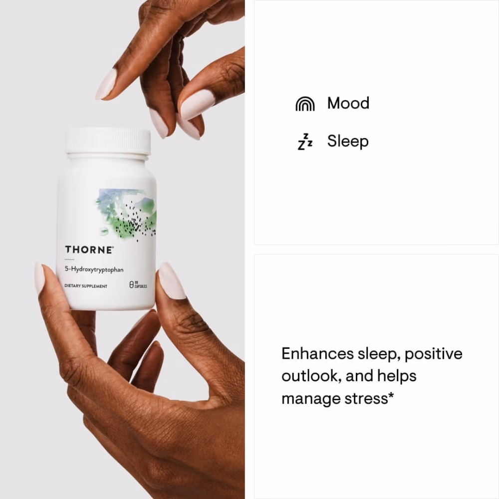 Thorne 5-Hydroxytryptophan 5-HTP 90 Capsules 5