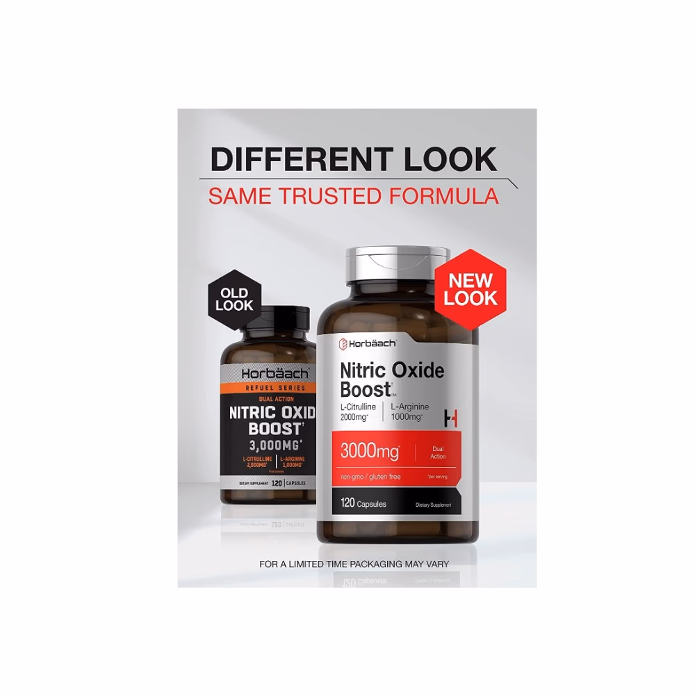 Horbaach Nitric Oxide Max 3000mg 3