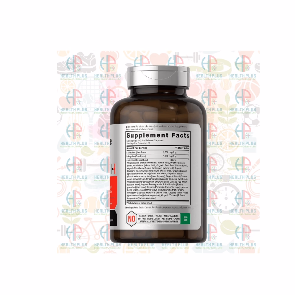 Horbaach Nitric Oxide Max 3000mg 2