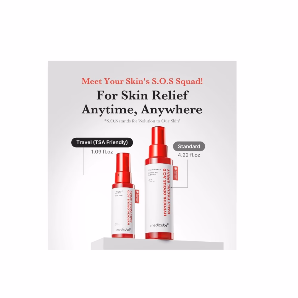 Medicube Red Hypochlorous Acid Facial Spray (125ml) 4