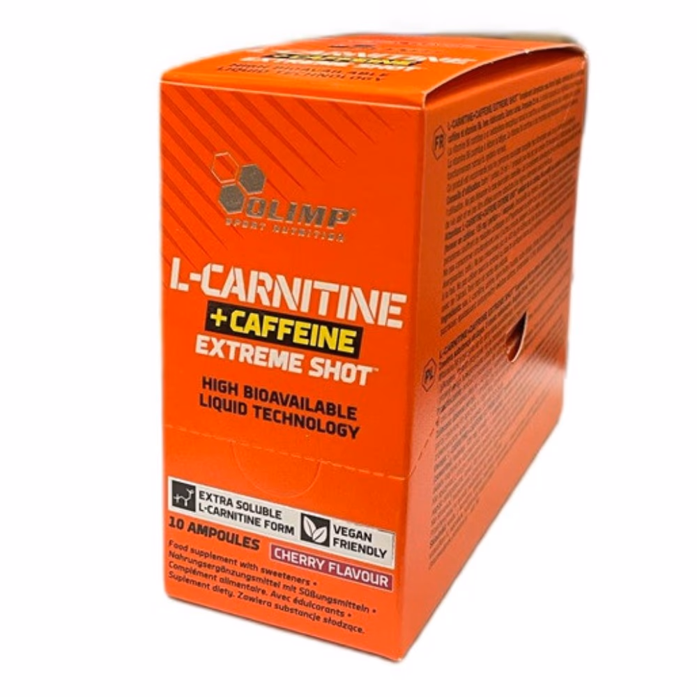 Olimp L-Carnitine + Caffeine Extreme Shot Cherry 10 Servings 3