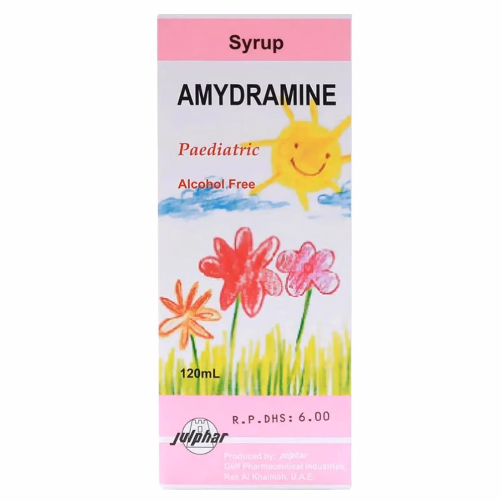 Amydramine Paediatric Syrup 120ml 3