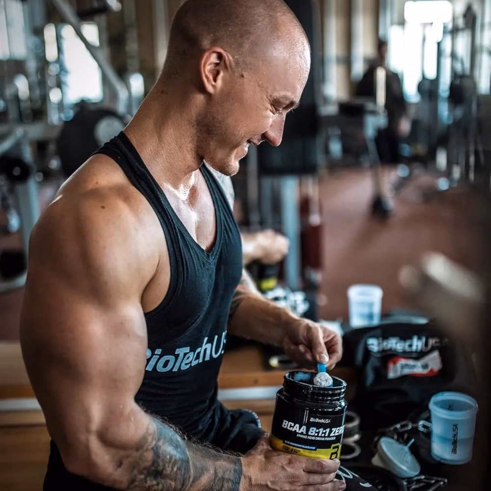 BioTechUSA BCAA 8:1:1 Blue Raspberry 250g 3