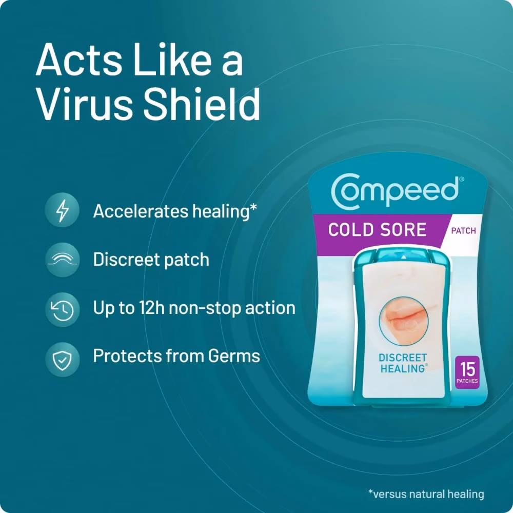 Compeed Cold Sore Treatment - 15 Patches 5
