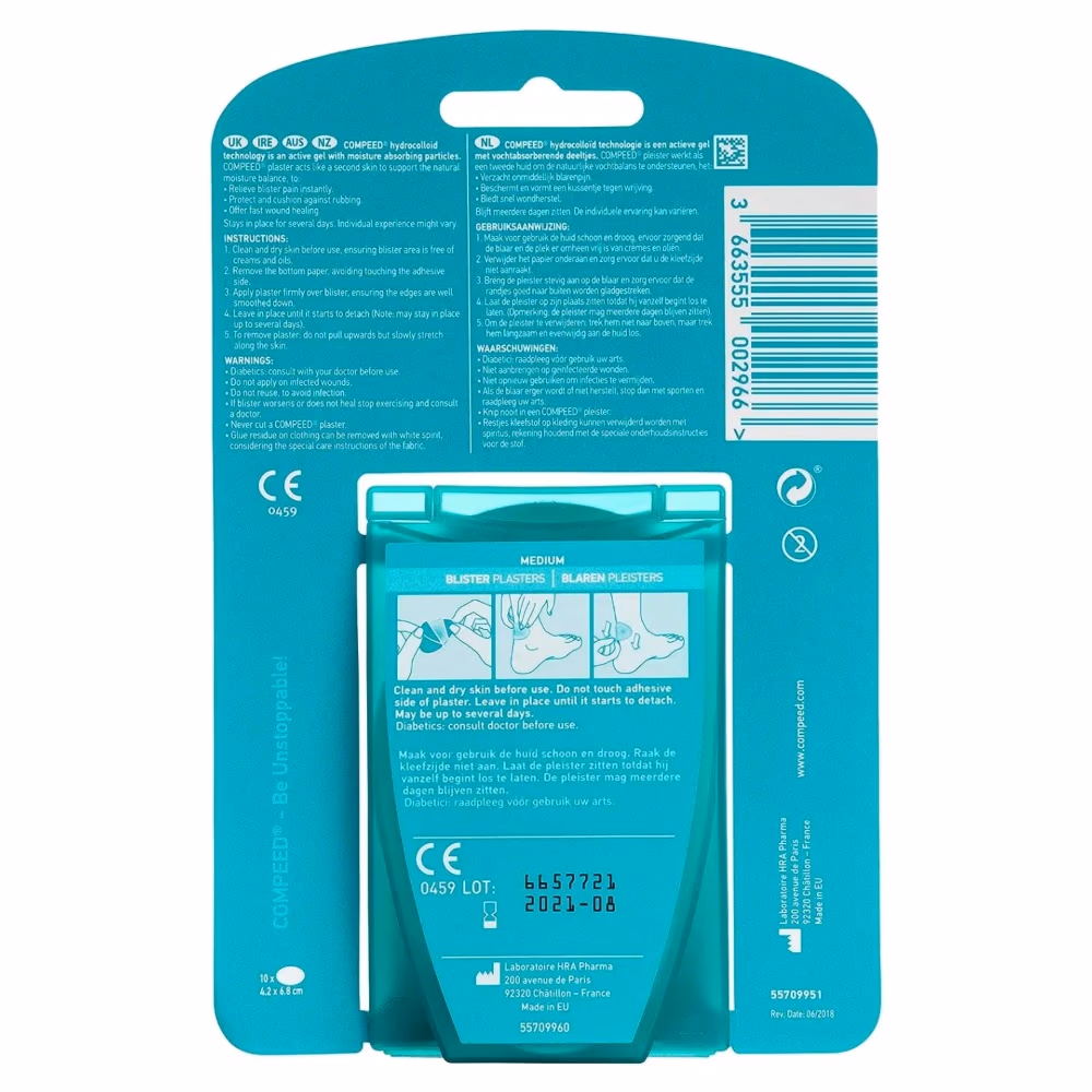 Compeed Medium Blister Plasters (Pack of 10) 3