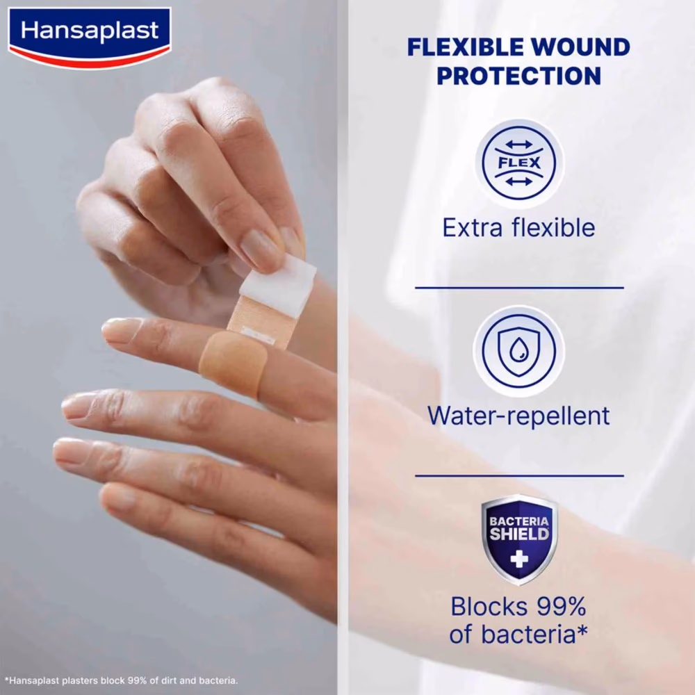 Hansaplast Elastic Plasters 20 Strips 2