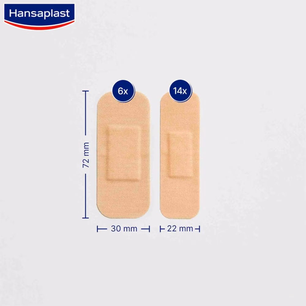 Hansaplast Elastic Plasters 20 Strips 3