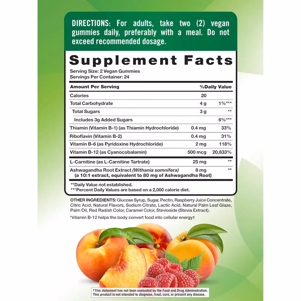 Natures Truth B-12 Energy Gummies - 48 Gummies 3