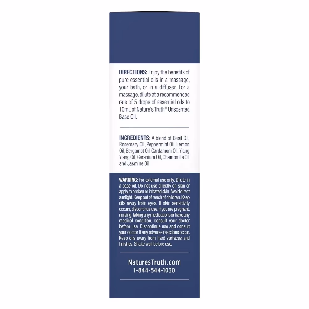 Natures Truth Pure Essential Oil Mental Clarity - 15ml 3