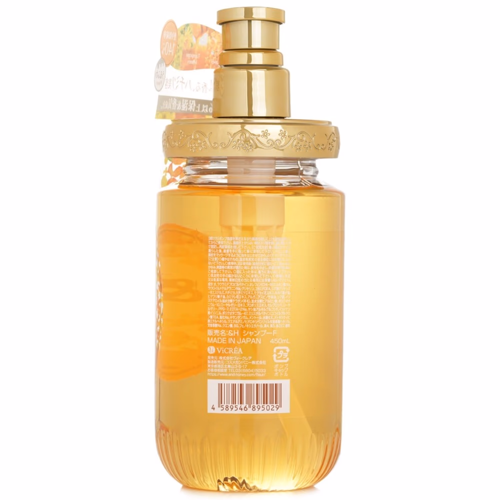 And Honey Fleur Moist Shampoo 450ML 3