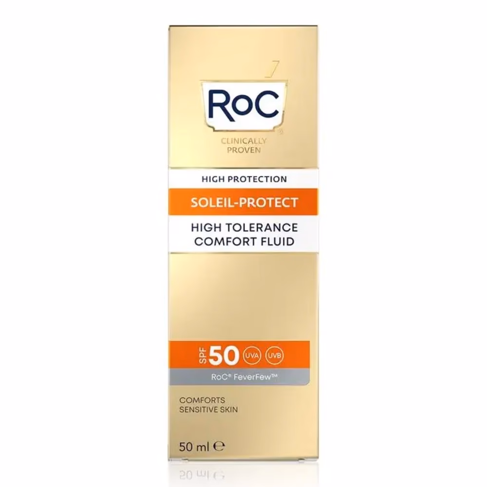 RoC SPF 50 High Tolerance Comfort Fluid Cream 50ml 2