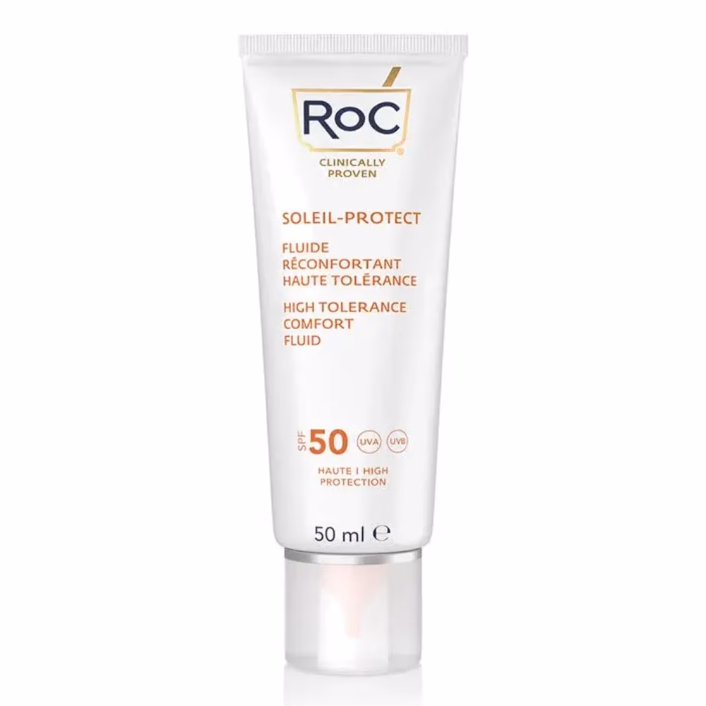 RoC SPF 50 High Tolerance Comfort Fluid Cream 50ml 3