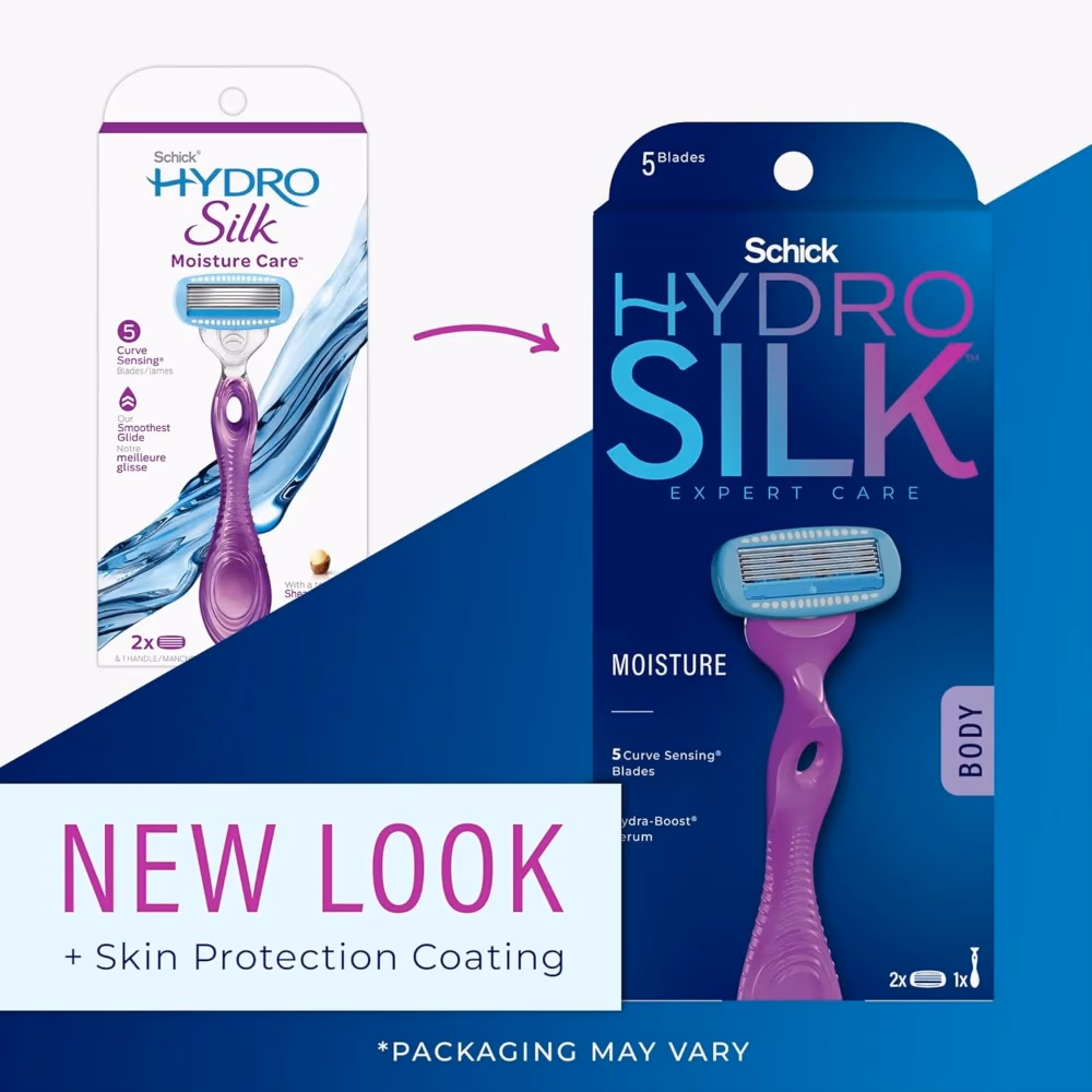 Schick Hydro Silk Moisture Care Razor 2S 2