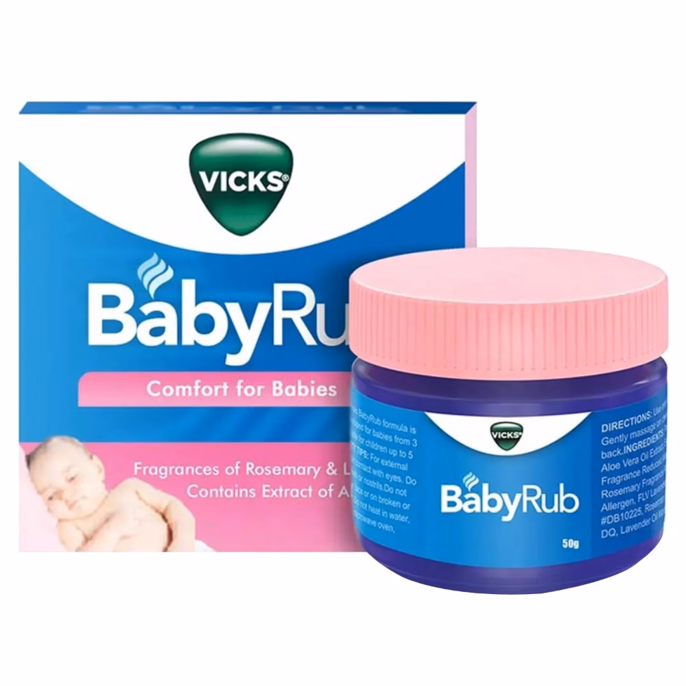 Vicks BabyRub 50 gm 3