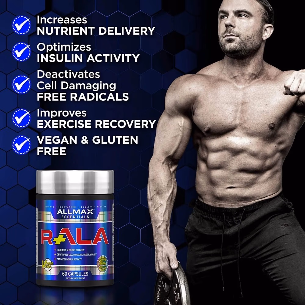 Allmax Nutrition R-ALA 150mg – 60 Capsules 4
