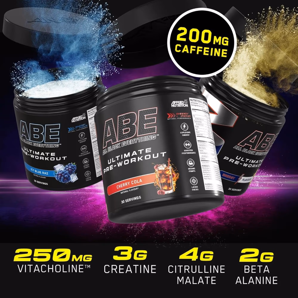 Applied Nutrition ABE Pre-Workout Bubble Gum crush Flavor - 315gm 5