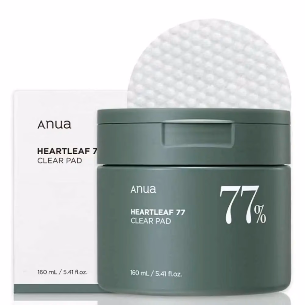 Anua Heartleaf 77% Clear Pad – 160ml | Soothing Exfoliating Toner Pads for Sensitive & Acne-Prone Skin 3