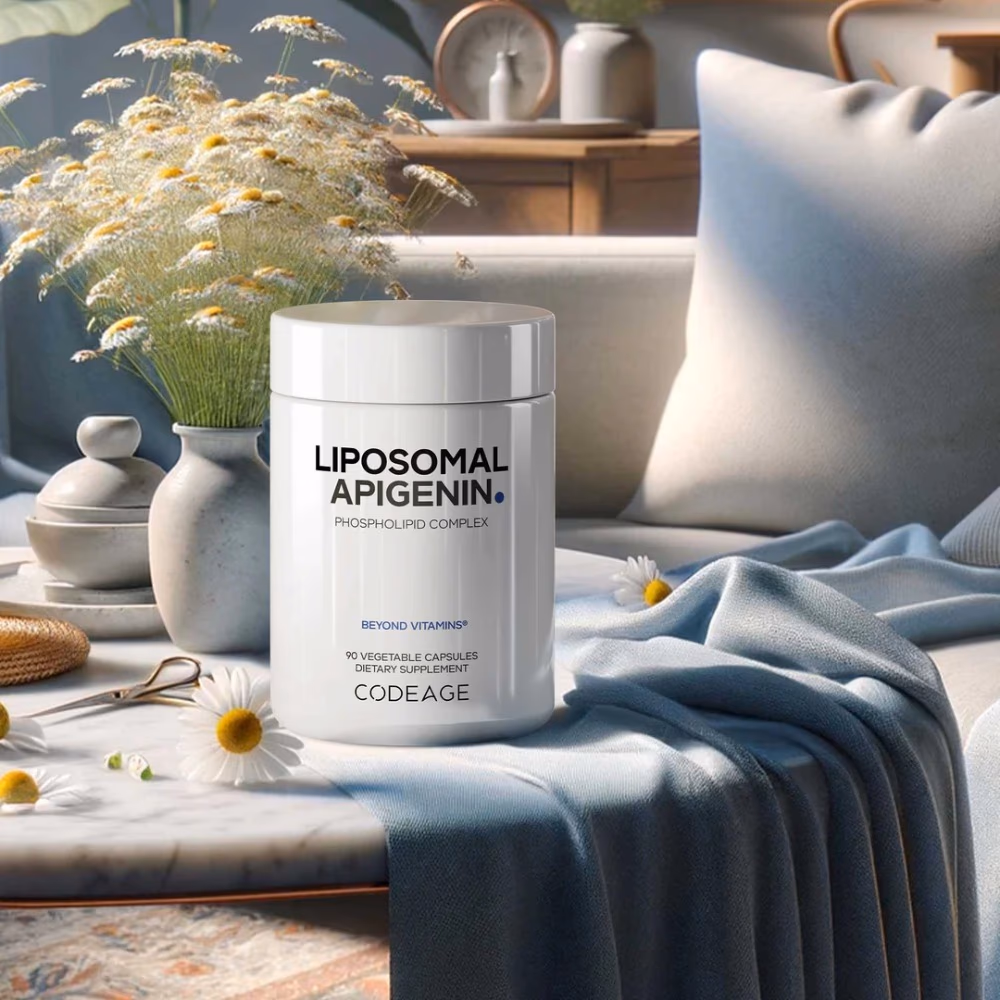 Codeage Liposomal Apigenin – 90 Capsules | Antioxidant & Healthy Aging Support with Phospholipid Liposomes 2