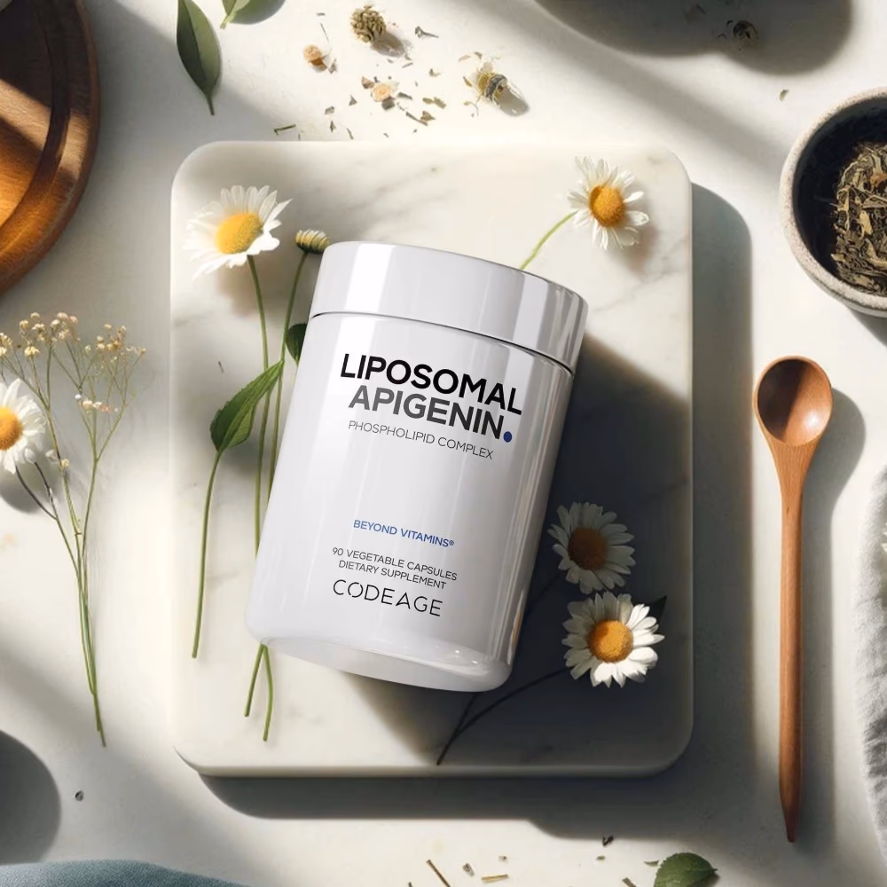 Codeage Liposomal Apigenin – 90 Capsules | Antioxidant & Healthy Aging Support with Phospholipid Liposomes 5