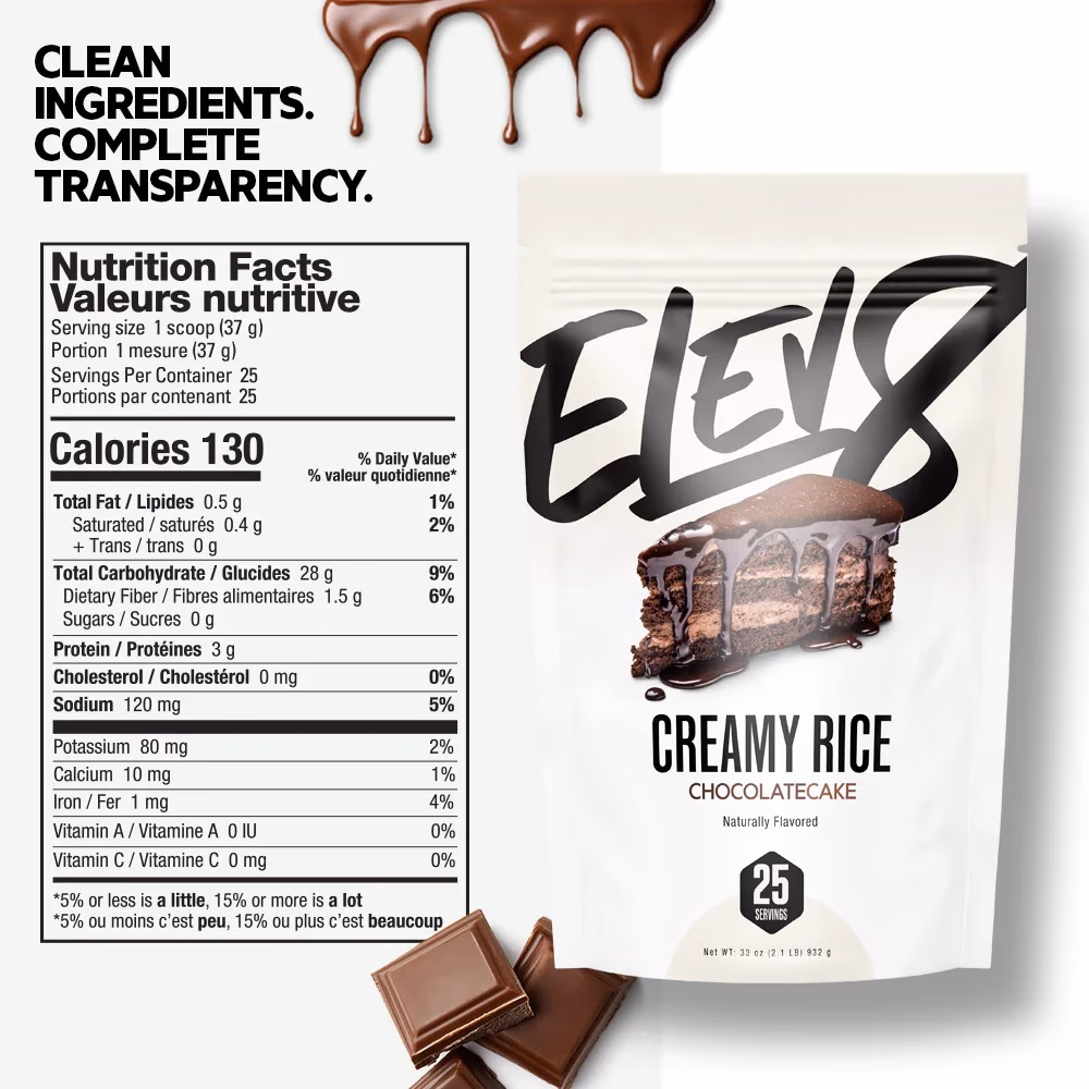 Elev8 Creamy Rice Chocolate Cake – 925g 3