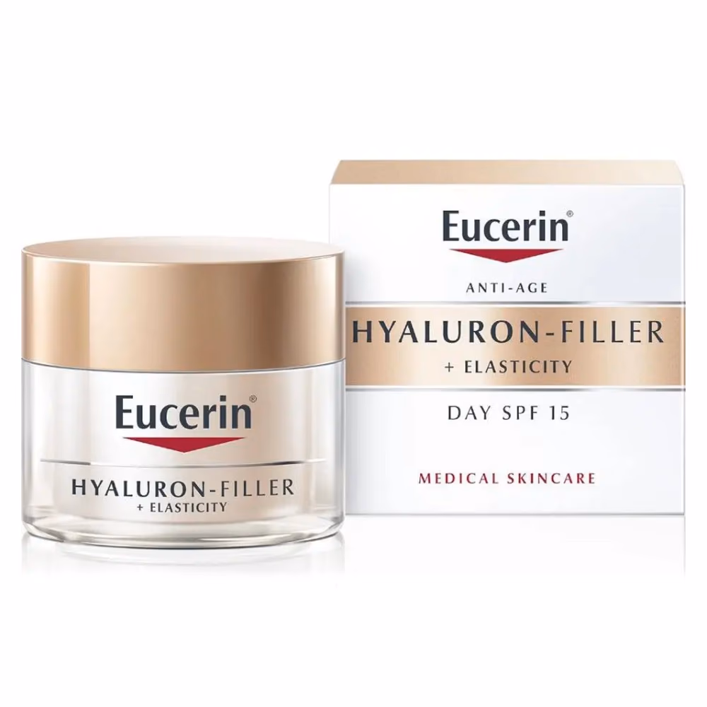 Eucerin Hyaluron-Filler + Elasticity Day Cream SPF 15 – 50ml | Anti-Aging Moisturiser for Mature Skin with Hyaluronic Acid & Argan Oil 4