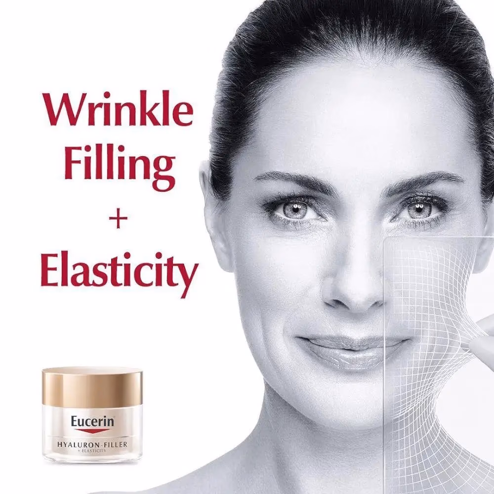 Eucerin Hyaluron-Filler + Elasticity Day Cream SPF 15 – 50ml | Anti-Aging Moisturiser for Mature Skin with Hyaluronic Acid & Argan Oil 2