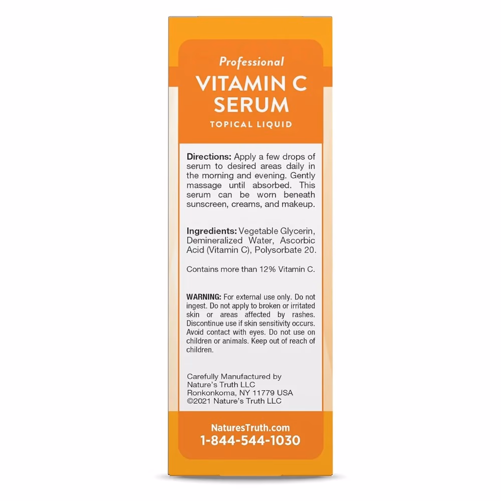 Natures Truth Vitamin C Serum - 59ml 5