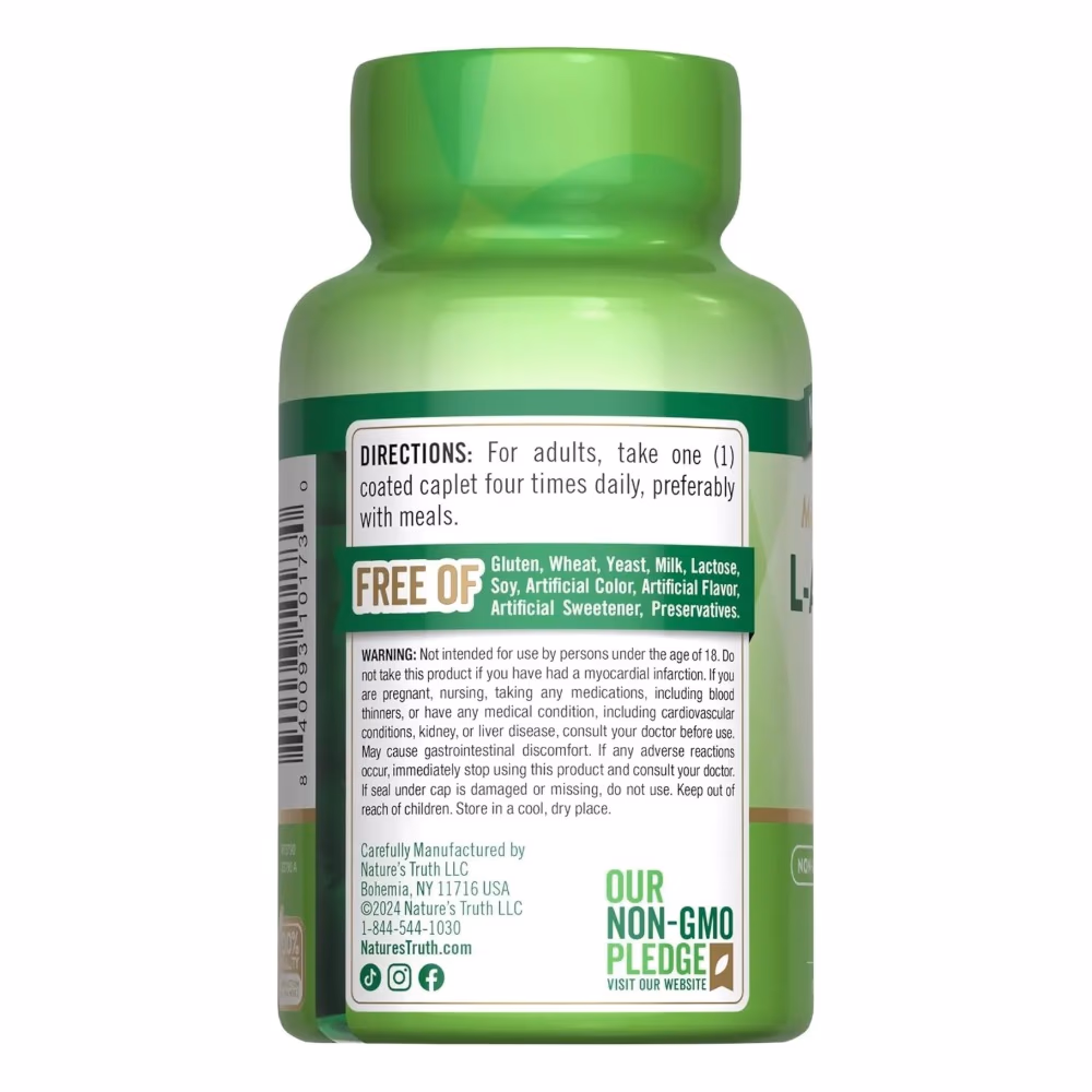 Natures Truth L-Arginine 1000Mg - 50 Capsules 5