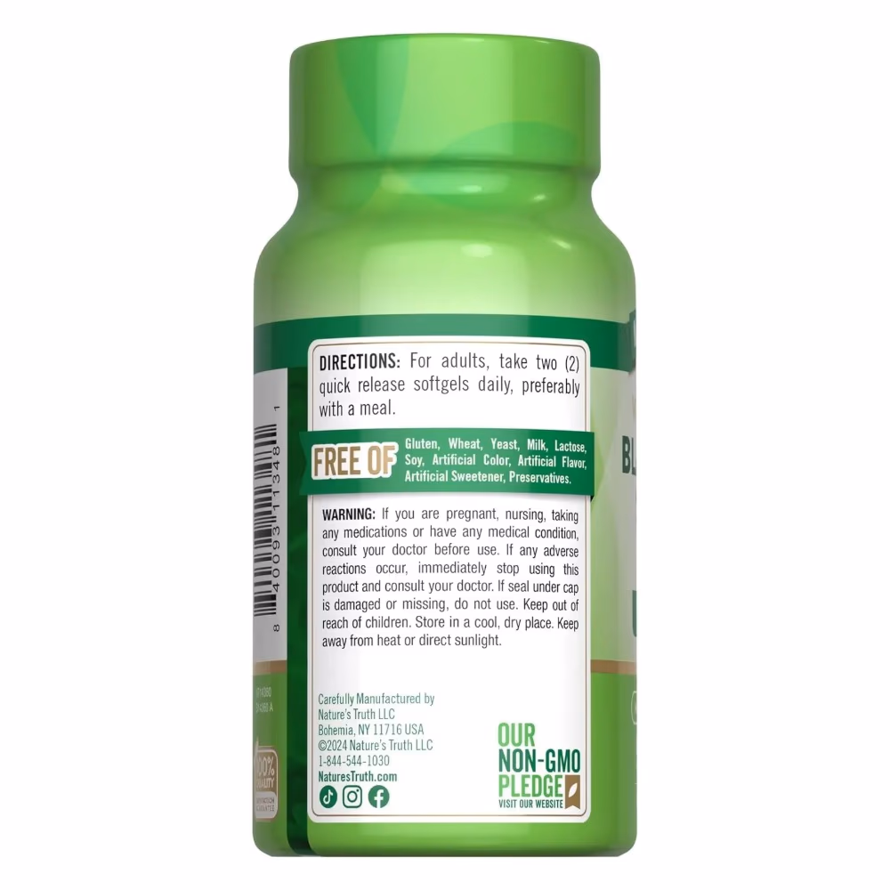 Natures Truth Black Cumin Seed Oil 2000Mg - 50 Softgels 3