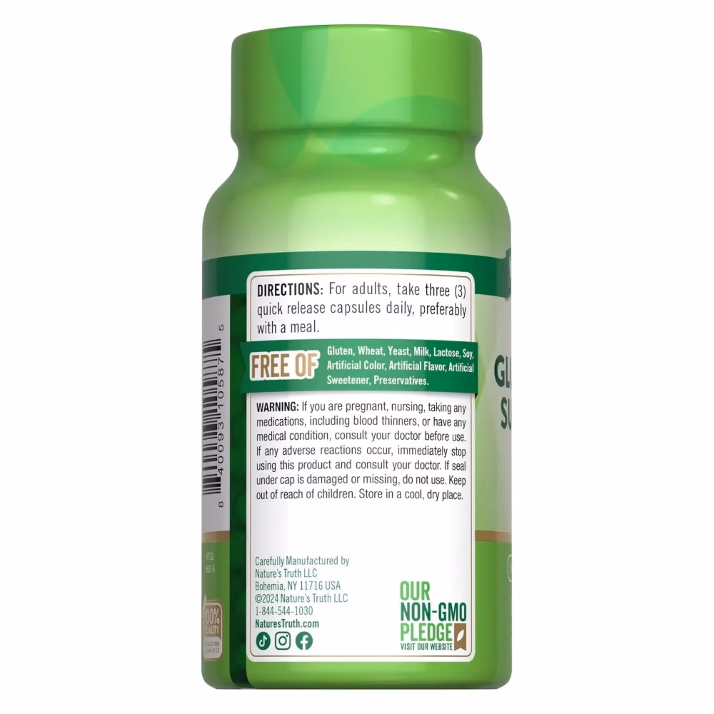 Natures Truth Triple Strength Glucosamine Sulfate 3000Mg - 60 Capsules 5