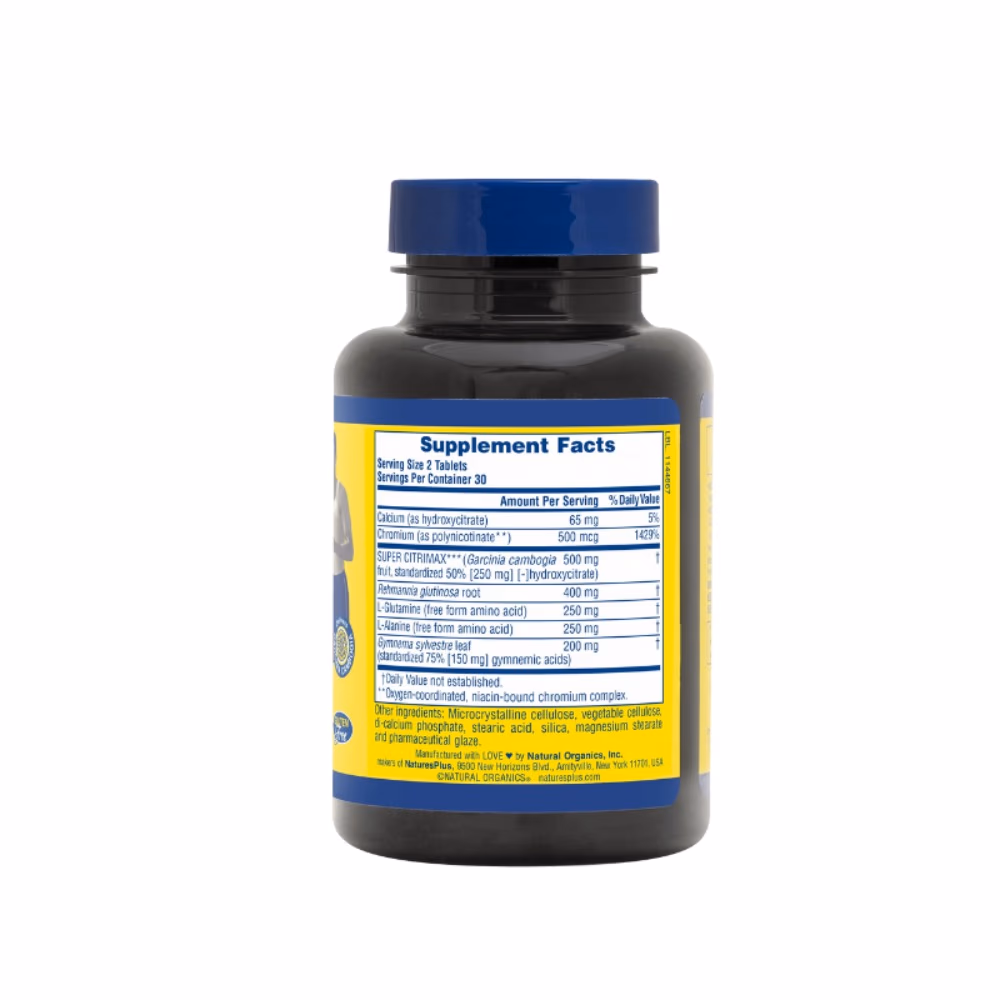 Nature's Plus Ultra Sugar Control 60 Tabs 2