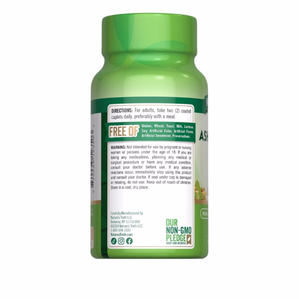 Nature's Truth Ashwagandha KSM-66 600mg Cap 60s 5