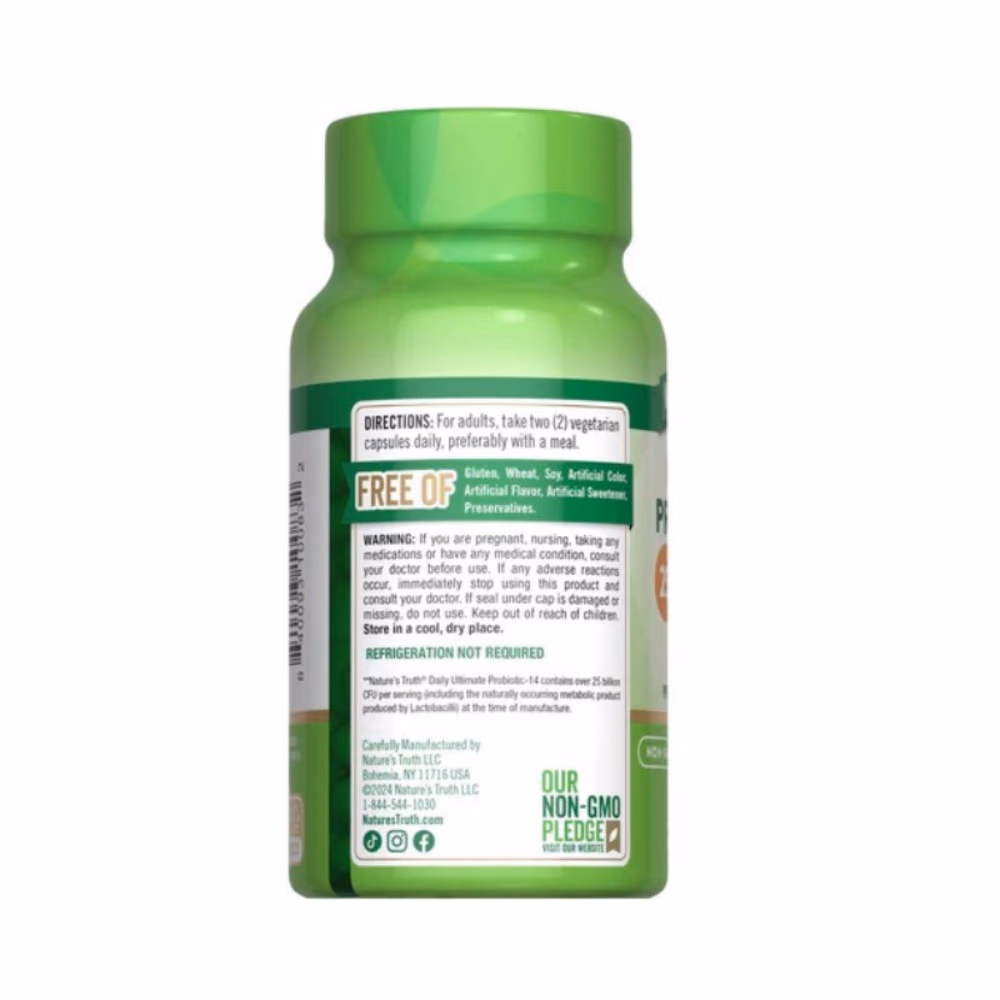 Nature's Truth Daily Ultimate ProBio 25B V. Cap 60s 4