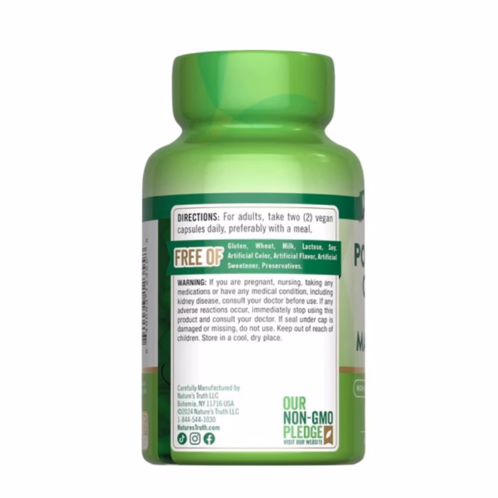 Nature's Truth Potassium Citrate + Magnesium Cap 90s 4