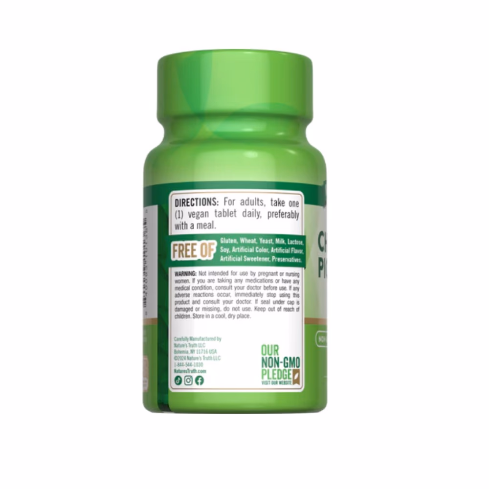 Nature's Truth Ultra Chromium Picolinate 1000mg Tab 90s 2