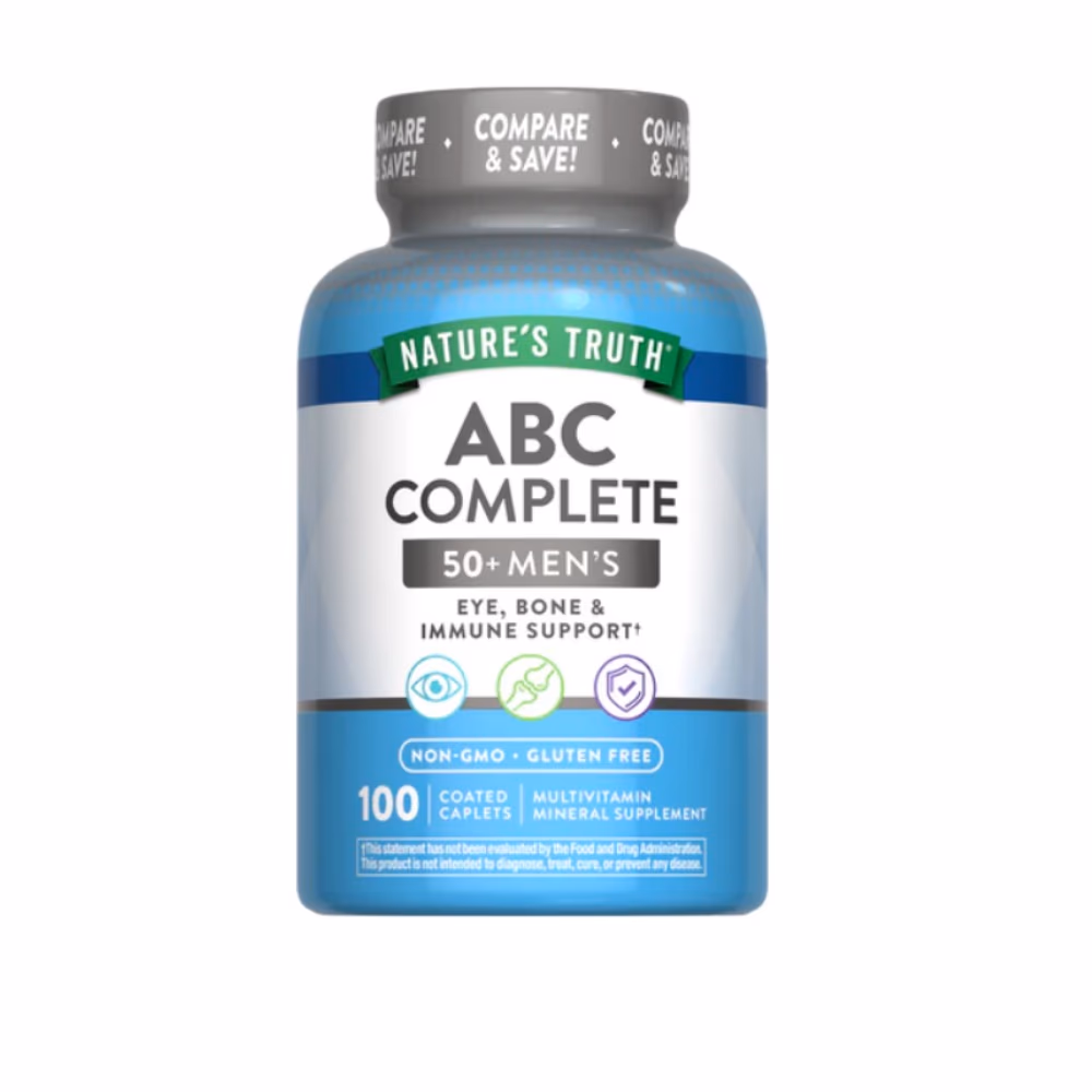 Nature's Truth ABC Complete Senior Men 50+ 100 Caps 4