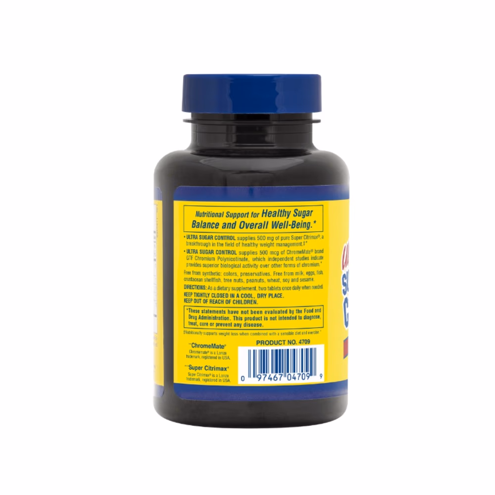 Nature's Plus Ultra Sugar Control 60 Tabs 3