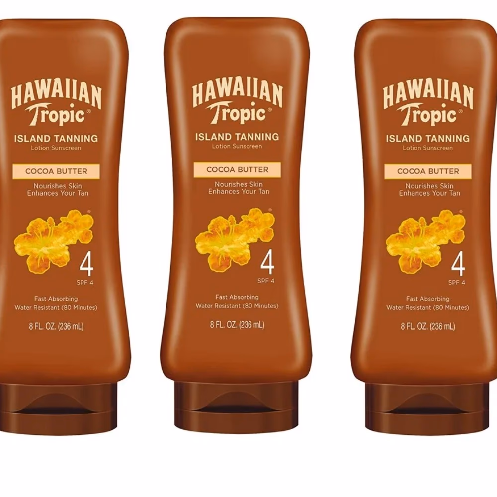 Hawaiian Tropic Island Tanning Oil SPF4 Coconut Lotion 236ml 2