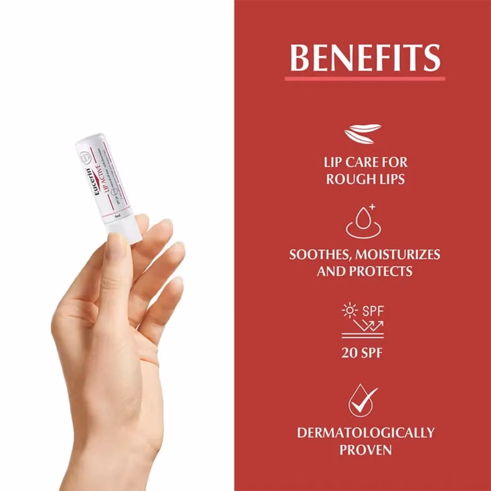 Eucerin Lip Aktiv Lip Balm Stick 4.8g 5