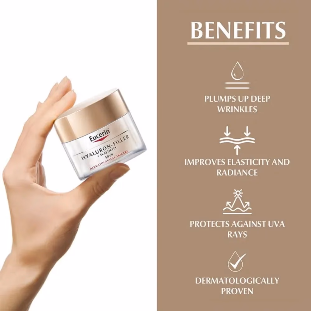 Eucerin Hyaluron-Filler + Elasticity Night Cream 50ml 2